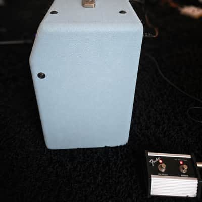 Fender Limited Edition: Super Champ X2 Tube Combo Surf Blue Mid-2010's - Rare Surf Blue Tolex Covering image 3