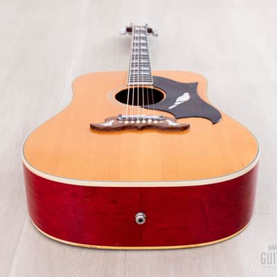 1968 Gibson Dove Vintage Dreadnought Acoustic Guitar w/ Case image 11