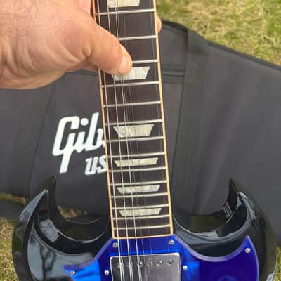 Gibson SG Standard 2016 - Gloss Ebony BareKnuckle Peacmaker Pickups image 6