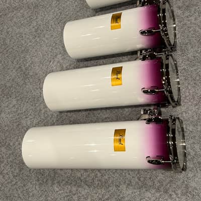 Pearl Masterworks - Mike Portnoy Mike Mangini Custom Piano White Purple Fade Lacquer image 10