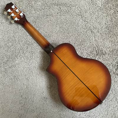 Ibanez 27 Inch Mini Acoustic Guitar, Tiger Maple Sunset Finish image 12