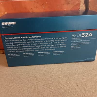 Shure BETA 52A Supercardioid Dynamic Bass Drum Microphone - Black image 3