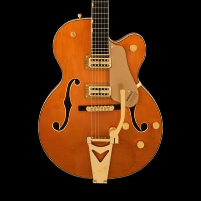 Gretsch Synchromatic Nashville Hollow Body with Bigsby 50's Orange Stain With Case image 1