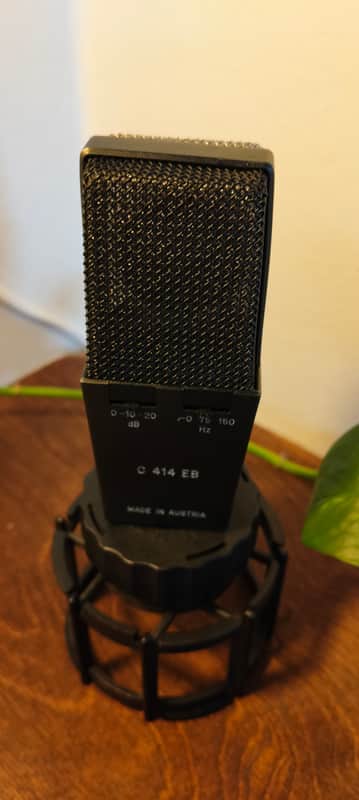 AKG C414 EB P48 1980s - Black image 1
