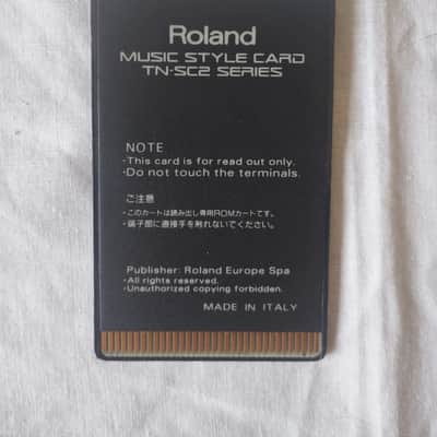 Roland TN-SC2-03 Country Styles card for E series image 2
