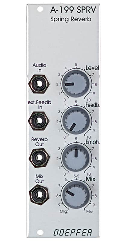 Doepfer A-199 spring reverb, eurorack module image 1