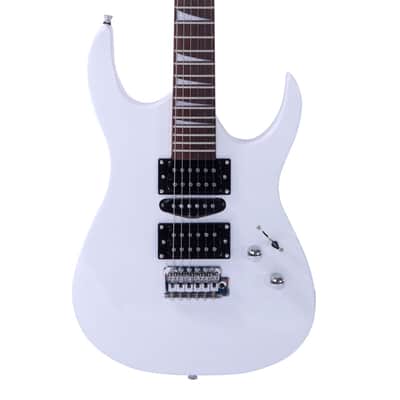 🎸+Amp! Unmarked "EyeBuzz" G Style Electric Guitar +Rosewood Fretboard +Cable!🎸 image 5