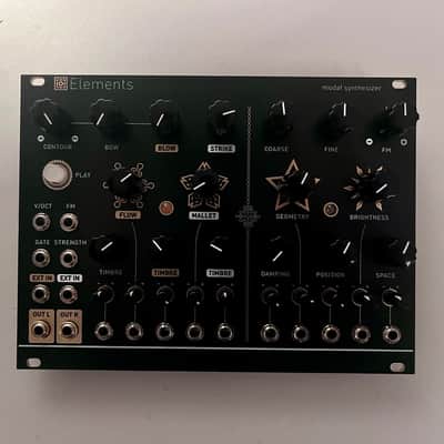 Mutable Instruments Elements (Clone) 2026 black + SILVER Grayscale Faceplate image 7