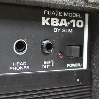Crate KBA-10 Solid State Guitar Amp 15 Watts image 5