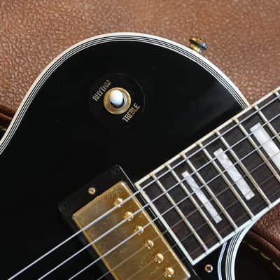 2016 Gibson Les Paul Custom Lite Electric Guitar Black Ebony + OHSC image 4