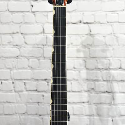 Gretsch G6609TFM Players Edition Broadkaster with Flame Maple TopBourbon Stain 2023 image 3