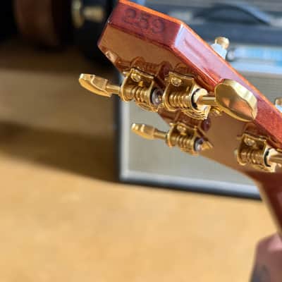 2011 Rick Turner Compass Rose Tenor Ukulele #259 – Figured Sycamore – Gold Gotoh Tuners – Gig Bag image 13