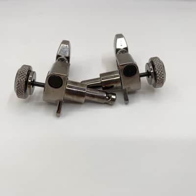 L3R3 Locking Guitar Tuners 10mm 3x3 Set in Black Nickel image 5
