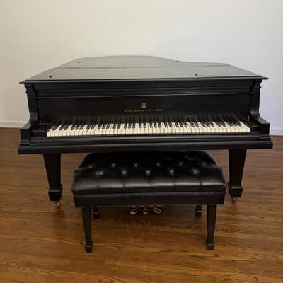 Steinway & Sons Model A 1917 Grand Piano – 6'2" – Professionally Restored – Satin Ebony image 2