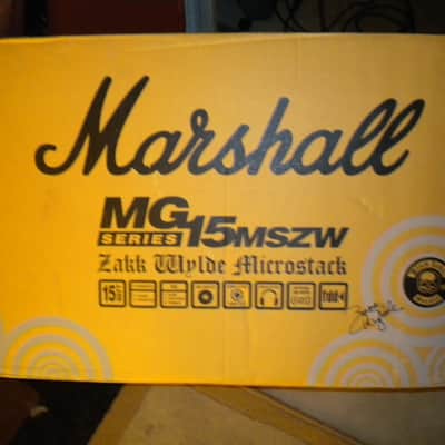 Marshall Zakk Wylde MG15MSZW Microstack Amp image 6
