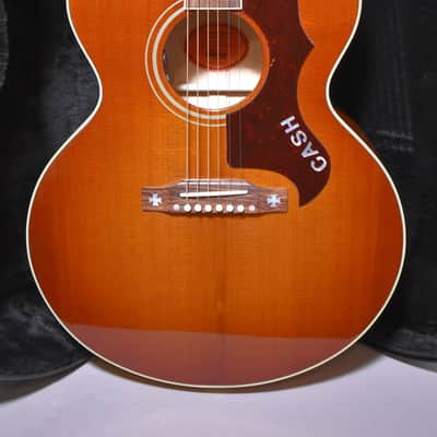 2025 Gibson Custom Rosanne Cash J-185 Cherry Sunburst w/OHSC image 2