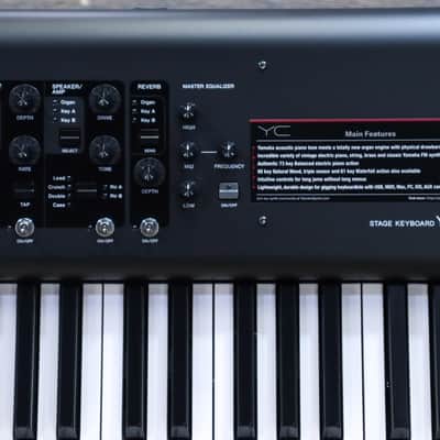 Yamaha YC73 Stage Keyboard VCM Organ, Piano, FM Synth 73-Key BHS Stage Keyboard image 8