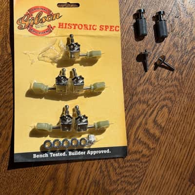 2000s Gibson Historic Spec Vintage Tuners Reissue Pack Plus Accessories image 1