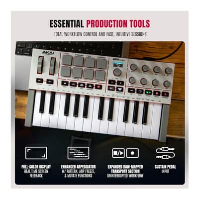 Akai MPK Mini 4 PORTABLE USB KEYBOARD image 5