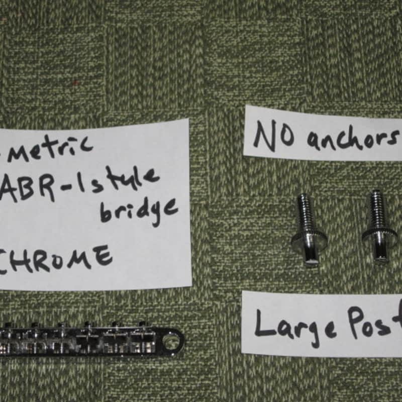 1990s/2000s Epiphone B-2 metric ABR-1 vintage style bridge CHR…