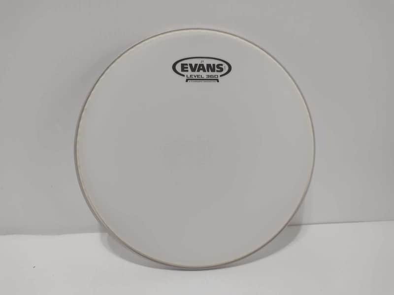 Evans E10J1 J1 Etched Drum Head - 10" 2010s - Etched White image 1