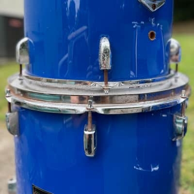 Groove Percussion 5 Piece Shell Pack Blue Drum Set image 16