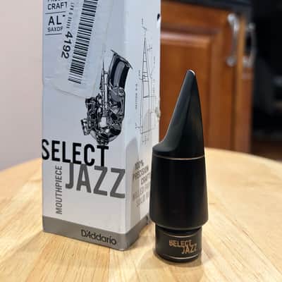 D'Addario MJS-D7M Select Jazz Alto Sax Mouthpiece - D7M 2010s - Black image 1