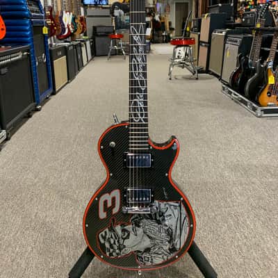 2001 Gibson Limited Edition Dale Earnhardt Les Paul - Sam Bass Art with Hardshell Case, and COA image 2
