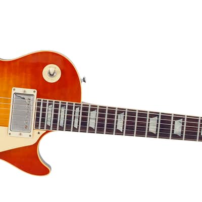 Gibson Custom Shop Murphy Lab '60 Les Paul Standard Reissue Ultra Light Aged 2022 - Orange Lemon Fade image 3
