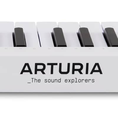 Arturia MICROLAB MK3 White 25-Key MIDI USB Keyboard Controller+Pro Software image 5