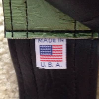 Couch Guitar Straps THE VINTAGE GREEN VINES GUITAR STRAP image 5