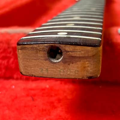 Fender Mustang Bass neck 1969 Rosewood music master original vintage USA cbs image 6