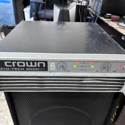 Crown Macro-Tech 5000VZ 2 Channel Power Amplifier - PARTS ONLY (#6644) image 3