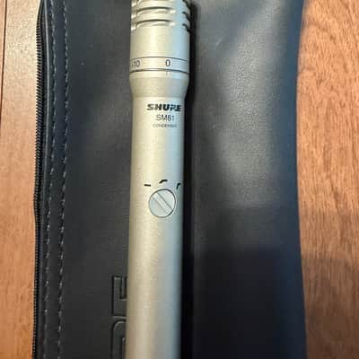 Shure SM81 Small Diaphragm Cardioid Condenser Microphone 1984 - Present - Silver image 2