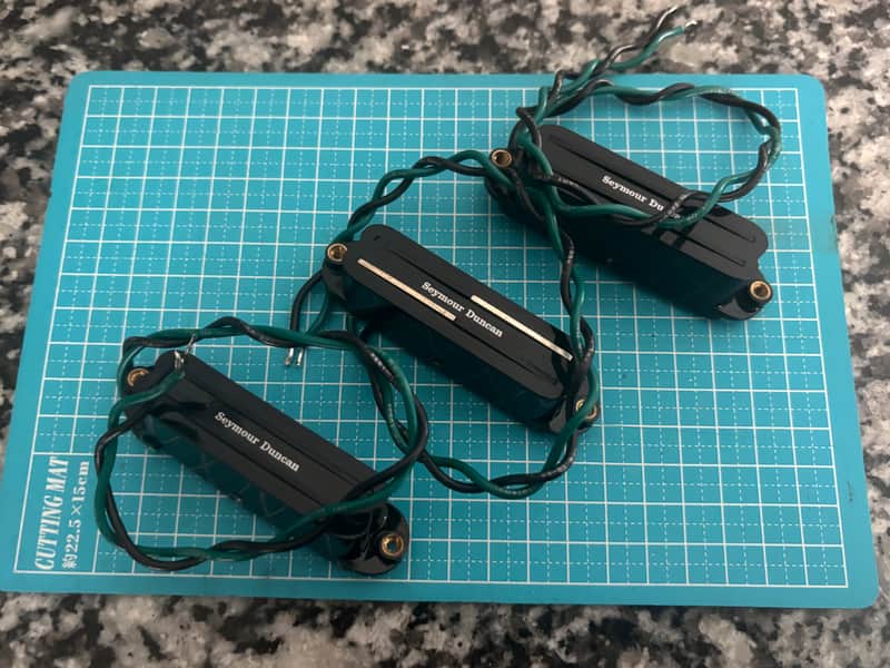 Seymour Duncan Strat Rail Pickup Set – Cool Rails / Vintage Rails / Hot Rails guitar pickups image 1