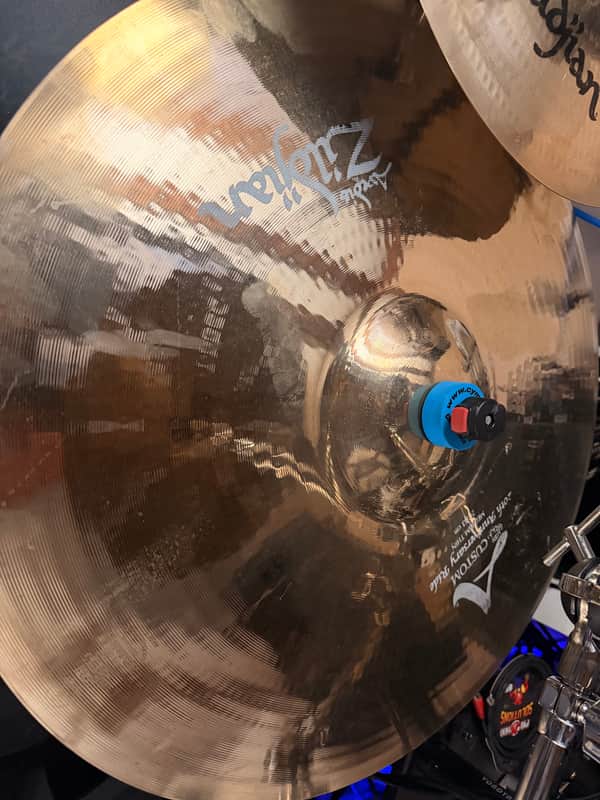 Zildjian 21" A Custom Anniversary Ride Cymbal 2012 - Brilliant image 1