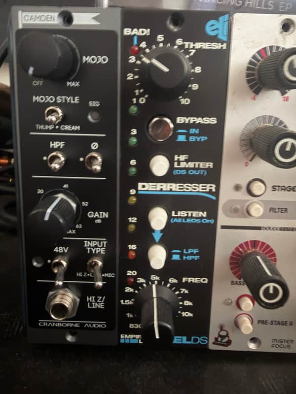 Cranborne Audio Camden 500 Series Microphone Preamp 2020 - Present - Black image 1