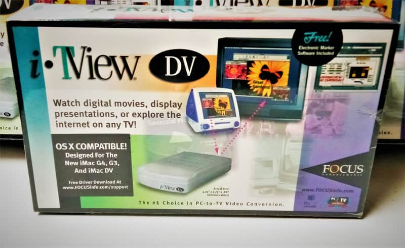 Focus Lot of 9 FOCUS iTView PC To TV Video Converters New In Original Packaging image 1