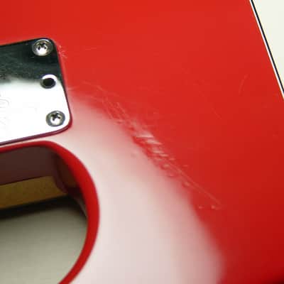 1988 Fender Stratocaster Plus - RARE Razzberry Red Finish! Raspberry Strat 88 Razz Berry image 12