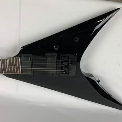 ESP LTD Arrow-1007 Baritone EverTune ET 7-String Electric Guitar Black B-Stock Larrow1007betblk image 9