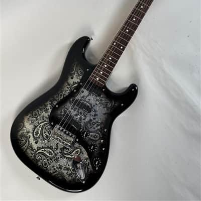 2020 Fender MIJ Limited Edition Black Paisley Stratocaster image 8