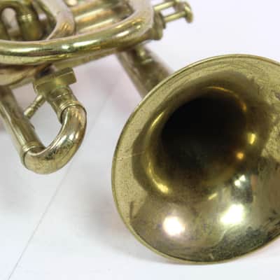 Boston Musical Instrument Company Three Star Ne Plus Ultra Cornet NICE image 7