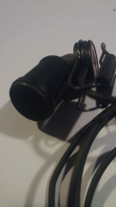 Sennheiser MKE 40 2R Cardioid Clip-on Microphone Black  Microdot image 1