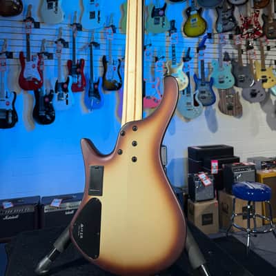 Ibanez Bass Workshop EHB600 Electric Bass Guitar - Charred Champagne Burst Matte, Free Plek! 505 image 10