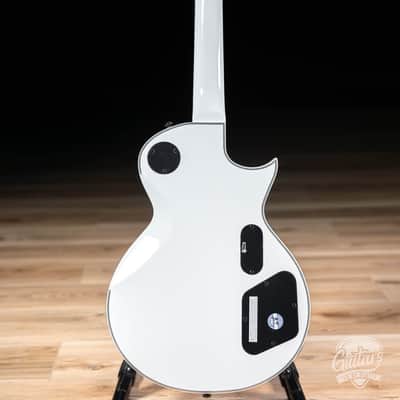 ESP LTD Iron Cross LH James Hetfield Left-Handed Guitar w/ Case – Snow White image 7