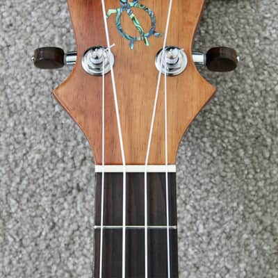Big Island Ukulele Co. Golden Koa Tenor Ukulele KT-TR W / Carrying Case image 11