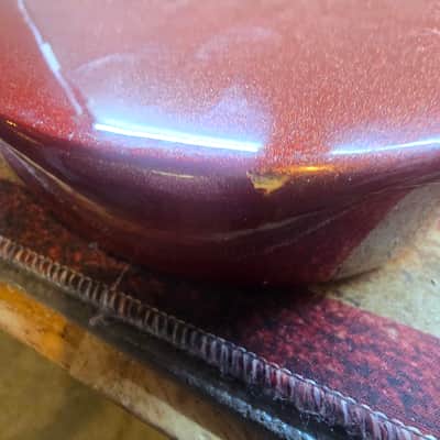 Unknown STRAT STYLE BODY - BURNT ORANGE METALLIC image 6