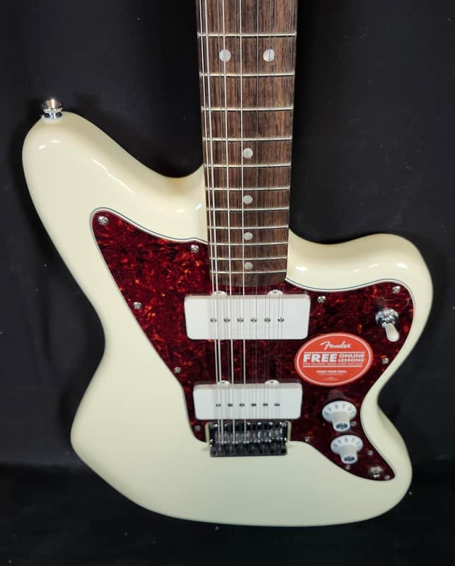 Squier Paranormal Jazzmaster XII, 12 String Electric Guitar, Olympic White image 1