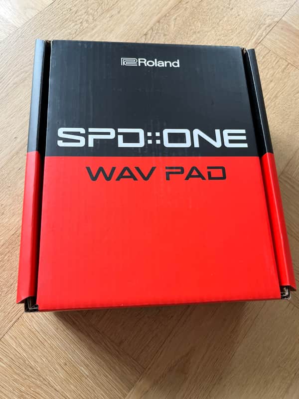 Roland SPD::One WAV Digital Percussion Pad 2010s - Red image 1