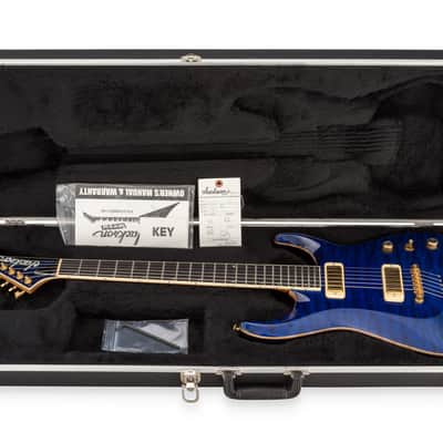 Jackson USA Soloist SLAT-M - Transparent Blue image 3